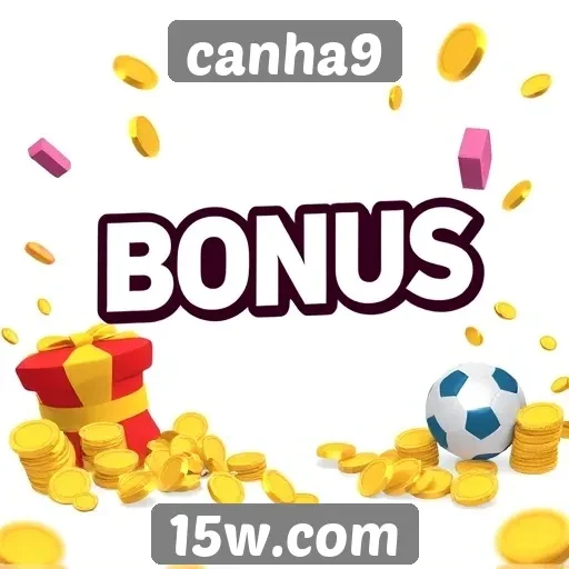 Melhores bônus disponíveis no site Canha9