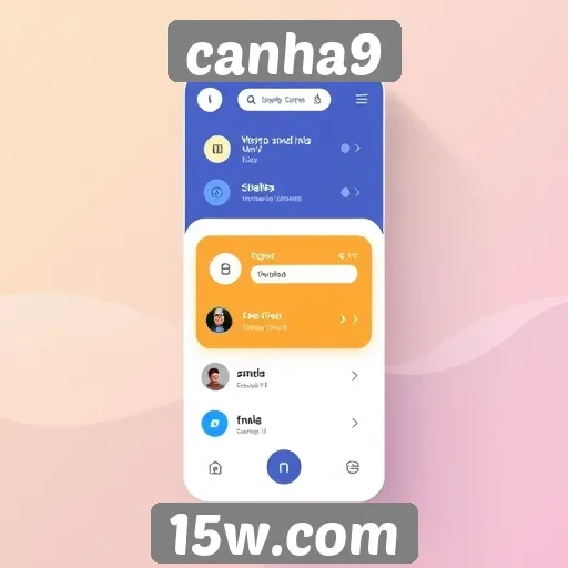 Interface do canha9 é amigável e intuitiva